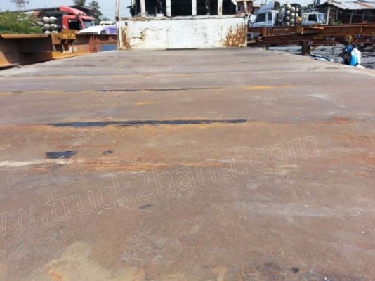 รถบรรทุก 10 ล้อพื้นเรียบ ISUZU รุ่น FTR125Y มีแอร์ พวงมาลัยเพาเวอร์ ระบบเบรคทริฟฟี่