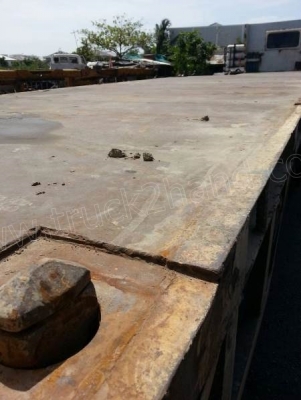 รถบรรทุก 10 ล้อพื้นเรียบ ISUZU รุ่น FTR125Y มีแอร์ พวงมาลัยเพาเวอร์ ระบบเบรคทริฟฟี่