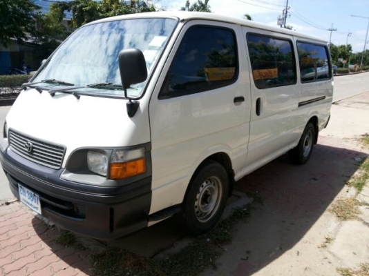 รถตู้ TOYOTA  ตาเหยี่ยว ปี 2000 ( มือเดียว ) ใช้น้อย พร้อมใช้