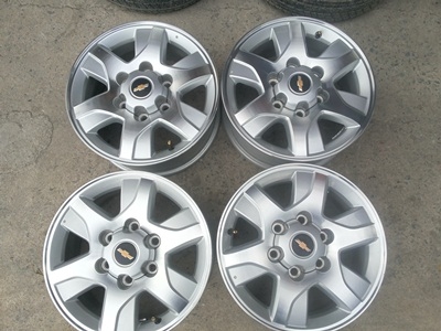 ขายล้อแม็กChevrolet trail blazer ขอบ 16 นิ้ว 4 ล้อ