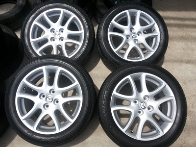 ขายล้อแม็ก Mazda2 Sport Top 16 พร้อมยาง195/55/16 4 ล้อ