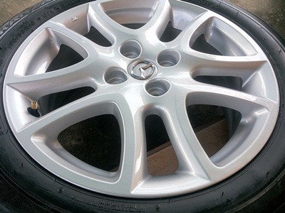 ขายล้อแม็ก Mazda2 Sport Top 16 พร้อมยาง195/55/16 4 ล้อ