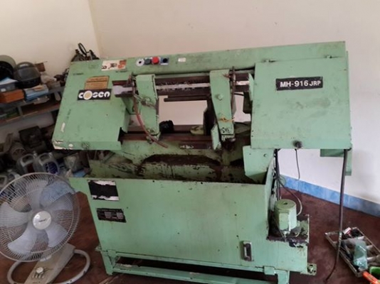 ขายครับขายเครื่องเลื่อยสายพาน ไต้หวัน ขนาด 10" สภาพโหละออกจากไลน์ผลิต รู้สึกสลิงจะขาดอย่างเดียว อย่างอื่นไม่น่าจะมีปัญหา 35000 บาท 0814583376 เอกปทุม