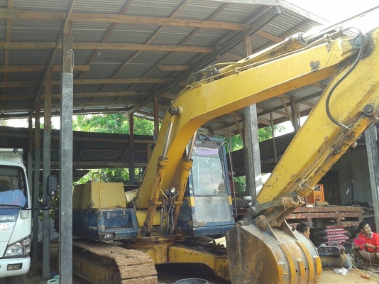 ขายรถขุดแม็คโค KOMATSU โคมัสสุ 120-3 เอกสารอินวอยซ์  สภาพพร้อมใช้งาน เครื่องดี ปั๊มดี ทำงานเร็ว ไฟฟ้าตัด โซ่ดี เอวแน่น