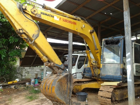 ขายรถขุดแม็คโค KOMATSU โคมัสสุ 120-3 เอกสารอินวอยซ์  สภาพพร้อมใช้งาน เครื่องดี ปั๊มดี ทำงานเร็ว ไฟฟ้าตัด โซ่ดี เอวแน่น