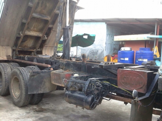 ขายรถบรรทุกสิบล้อดัมพ์ ISUZU นางฟ้า เครื่อง 195 แรง ปี 39 หัวเดิมบาง เครื่องเฟืองท้ายไม่เคยแกะ กระบะสามมิตรเปลี่ยนแผงข้าง ทะเบียนพร้อม