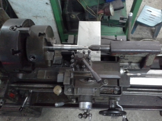 เครื่องกลึง 6 ฟุต ไต้หวัน CHIEN YEH 3 เพลา เกียร์บล็อคระบบจานหมุน เครื่องจักรพร้อมใช้งาน