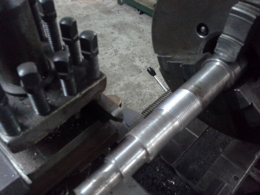 เครื่องกลึง 6 ฟุต ไต้หวัน CHIEN YEH 3 เพลา เกียร์บล็อคระบบจานหมุน เครื่องจักรพร้อมใช้งาน