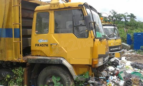 รถขยะ 6 ล้อ MITSUBISHI FUSO รุ่น FK457H