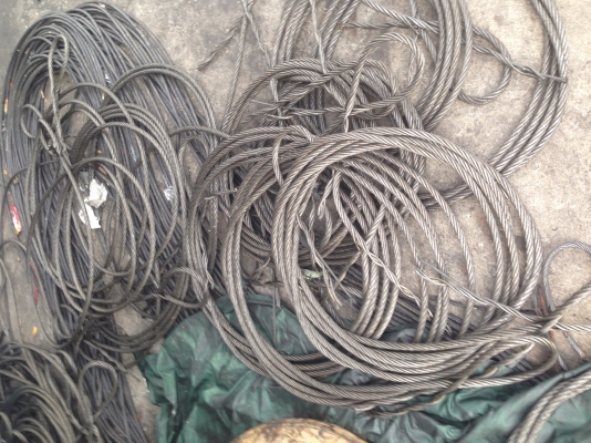 จำหน่าย สลิง ยกอ๊อย 5หุน ไซร์พิเศษ ยาว 6M ราคา ปลีก/ส่ง สอบถามโทร 080-6135462