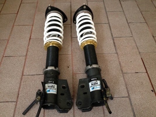 ปรับเกลียว HKS HIPERMAX สไลด์กระบอกได้ของเก่าญี่ปุ่นสภาพสวยๆ