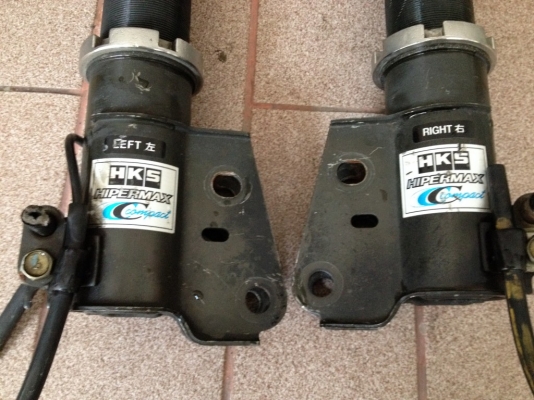 ปรับเกลียว HKS HIPERMAX สไลด์กระบอกได้ของเก่าญี่ปุ่นสภาพสวยๆ