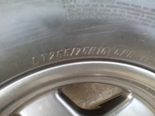 ล้อพร้อมยางขอบ16