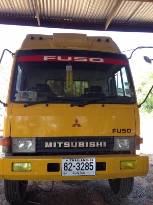 ขายรถ 6ล้อใหญ่พร้อมดั้ม มิตซูบิชิ FN 527S  10สปีดเกียร์ฟุตเลอร์  2เพลา ต่อรองราคาได้