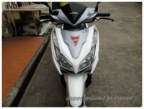 Click 125i สีขาวไมล์ 3500 รถบ้านมือเดียวปี 55