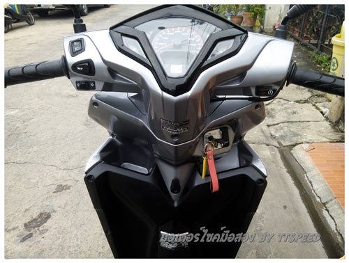 Click 125i สีขาวไมล์ 3500 รถบ้านมือเดียวปี 55