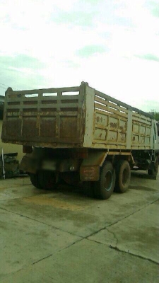 ขายรถบรรทุกสิบล้อดัมพ์ Hino 1M เครื่องเดิม 220 แรง เกียร์เดิม รถพร้อมใช้งาน