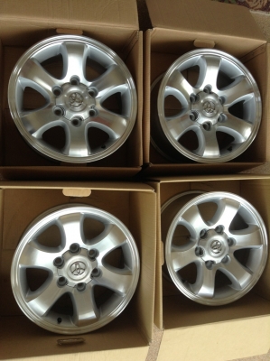 ล้อ แม็ก ลาย toyota land cruiser prado ขอบ 16