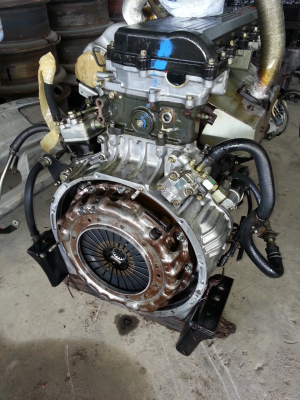 เครื่อง 6m61   220 แรง ปั้มใหญ่ เก่าญี่ปุ่น สวยๆ พร้อมอินวอย