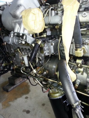 เครื่อง 6m61   220 แรง ปั้มใหญ่ เก่าญี่ปุ่น สวยๆ พร้อมอินวอย