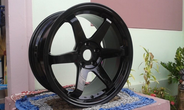 ขายล้อแม็กใหม่เคยเป็นล้อโชว์ 1 ล้อครับ te37tt 18" หน้า 9" et30 หลัง 10" et25 5 รู 114.3 สีดำเงา ขายทั้งชุด 13,900 บาท พร้อมยางใหม่ triangle ผลิตปี 14 หน้า 235/40r18 หลัง 265/35r18 ล้อ+ยางใหม่ 23,400 บาทครับ สนใจติดต่อเล็กคลองสามครับ 081-374