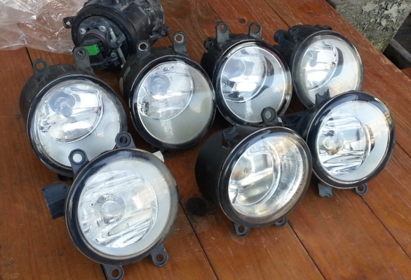 โคมไฟหน้า วีออส Smoke chome แท้โรงงาน