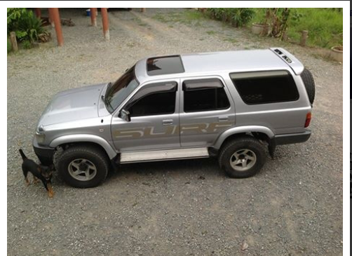 ขาย TOYOTA  SURF สภาพสวยติดแก๊สแล้ว