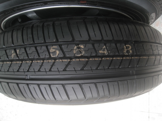 ขายล้อแม็ก g7 15"x6.5" et38 4 รู 100/114.3 ทำสีใหม่ สีเทากันหน้าเงา พร้อมยางถอดป้ายแดง dunlop sp31 175/60r15 ยางผลิตสัปดาห์ที่ 8 ปี 13 ตุ่มและสีที่หน้ายางมีทุกเส้นครับ ขายทั้งชุด 9,900 บาทครับ march, mirage, attrage, brio, amaze, aveo, mazda2, f