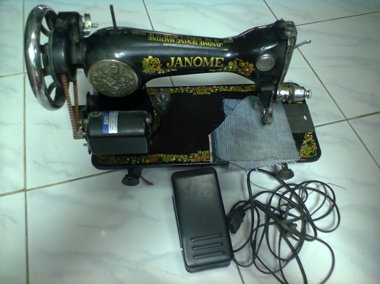 หัวจักรjanome สภาพสวย