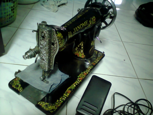 หัวจักรjanome สภาพสวย
