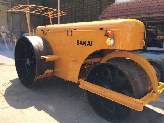 ต้องการขายรถบดสามล้อเหล็กSAKAI KD10 ตรวจเช็คสภาพพร้อมใช้