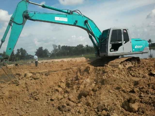 ขายรถKOBELCO SK200 MARK5 พร้อมเทรนเลอร์หางปลา NISSAN 175