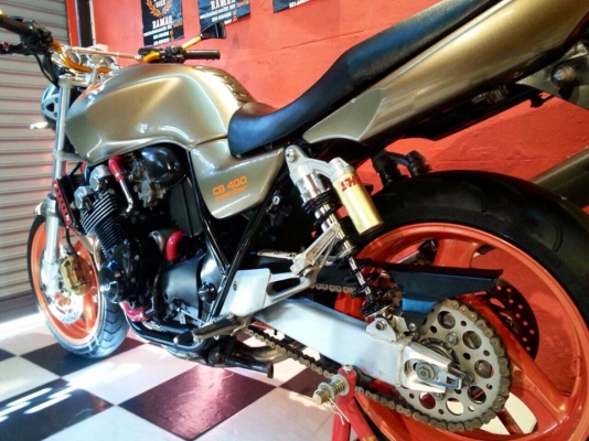 T&amp;T BIKE RAMA2ขายHONDA CB400 V-TEC1 ปี2001 อินวอย สพม. สภาพนางฟ้า ระบบไฟครบ ราคาเพียง 77500฿