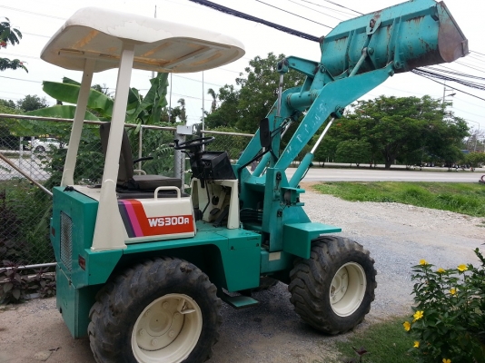 รถตัก Mitsubishi WS 300A นำเข้าจาก ญี่ปุ่น แท้ๆ 1000\% สวยสุดๆ พร้อมใช้งาน ขายถูก 090-986-2521