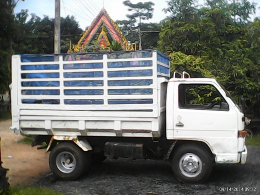 รถหกล้อดั้มเกษตร ISUZU   วิ่งข้าวก่อนนะครับเดี๋ยวกลับมาครับ