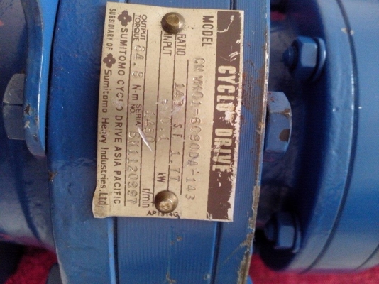 ขายมอเตอร์เกียร์ ทด 1:77เพลา 28 มิล ขาย 2000฿