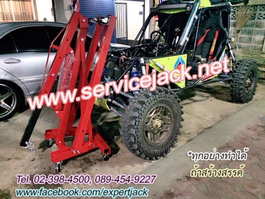 เครนยกเครื่อง,กระดานนอนซ่อมรถ,ตู้เครื่องมือ,แม่แรงสิบล้อ,บลีอคทดแรง