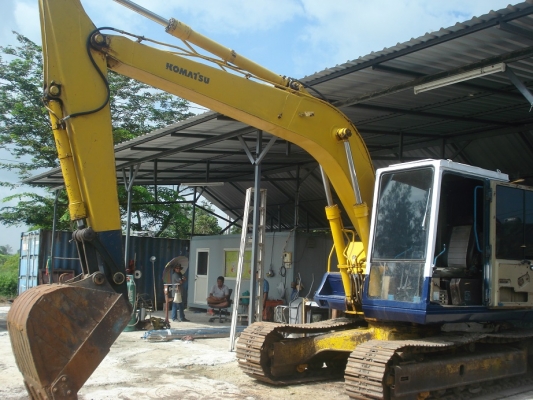 ขายแบคโฮ komatsu โคมัตสุ PC-120 รุ่น 3 เครื่องเดิมๆ ใช้งานได้เลย  โทร. 08-4423-3207, 08-2211-7710