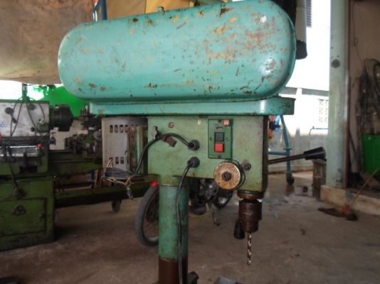 แท่นเจาะ ไต้หวัน สภาพเดิม ๆ พร้อมใช้ มอเตอร์ ฮิตาชิ 6,500