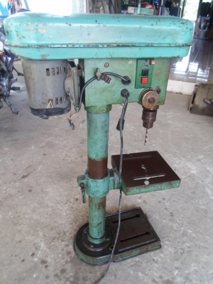 แท่นเจาะ ไต้หวัน สภาพเดิม ๆ พร้อมใช้ มอเตอร์ ฮิตาชิ 6,500