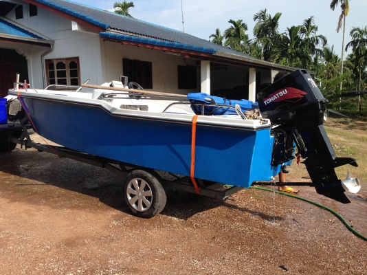 ขายเรือไพเบอร์ 16 ฟุตสองน้ำ 165,000 บาท