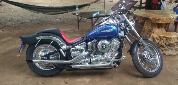 ธารนนทบุรี//ขาย yamaha dragstar400 สวยๆพร้อมออกทริป เครื่องสมบูรณ์ ระบบไฟสมบูรณ์ทุกจุด ราคา 89,000 บาท อินวอยท์ +สรรพสารมิตรแท้