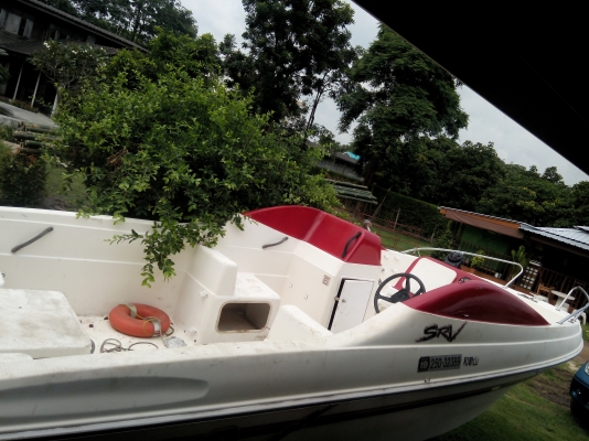 ขายเรือ SRV 19ฟุต เครื่อง YAMAHA 50 HP