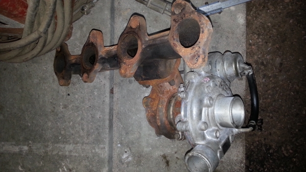 ขายเทอร์โบเดิม toyota d4d พร้อมเขา สภาพดี 5,500