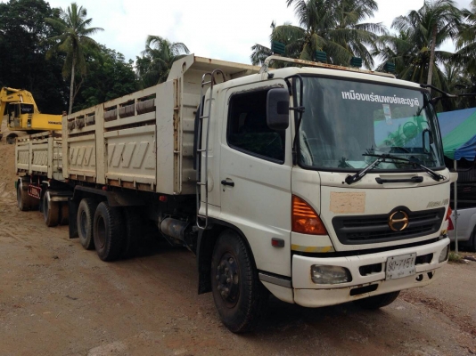 18ล้อ แม่-ลูกดั้ม HINO MEGA 260 แรง ปี*50....รถสวย ห้างแท้เดิมๆ
