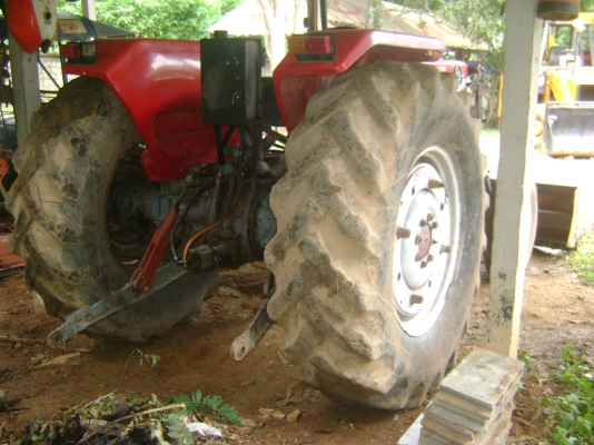 รถไถแม๊กซี165พร้อมอุปกรณ์ดันหน้า  พานเจ็ด  เพาเวอร์