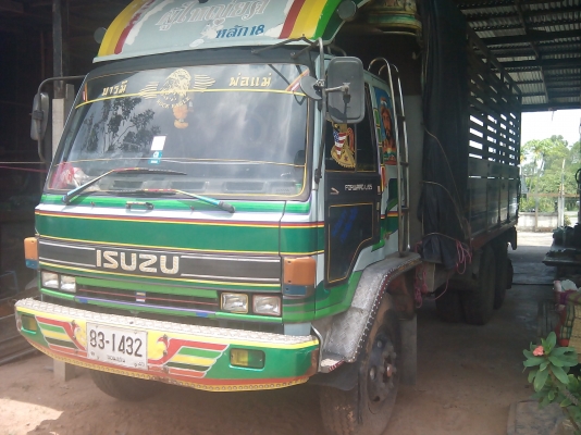 ขาย 10 ล้อล้องอิซูชุร็อคกี้ เครื่อง 6HE1-632411  195  แรง ปี 43