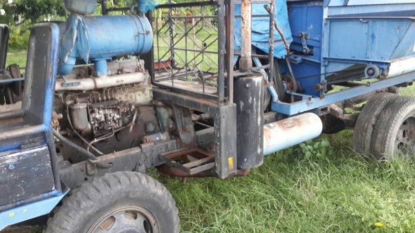 ขายรถ6ล้อ นวดข้าว เกษตรพัฒนา7ฟุต เครื่องนิสสัส PD6 220 แรง สภาพพร้อมใช้งาน พ.เพาเวอร์ แชชซีสวย