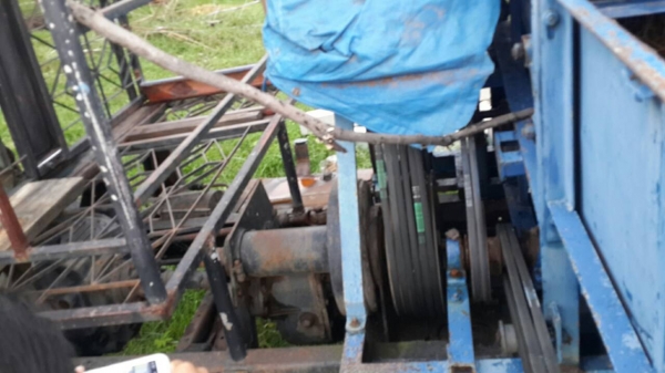 ขายรถ6ล้อ นวดข้าว เกษตรพัฒนา7ฟุต เครื่องนิสสัส PD6 220 แรง สภาพพร้อมใช้งาน พ.เพาเวอร์ แชชซีสวย