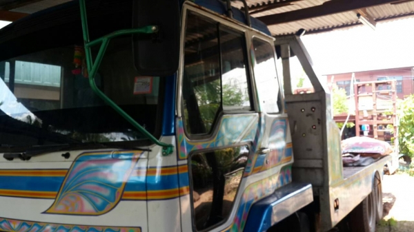 ขาย10ล้อ มิตซู เทรลเลอร์ลากรถเกี่ยวข้าว หลงฟูโซ่215 เครื่อง170 พ.เพาเวอร์ เบรคทิ๊ฟฟี่ เบรคแห้ง สภาพพร้อมใช้งาน เครื่องดี ระบบหางกระบอกไฮดรอลิกซ์